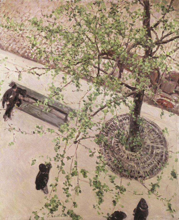 Gustave Caillebotte, The Boulevard Seen from Above, 1880.
