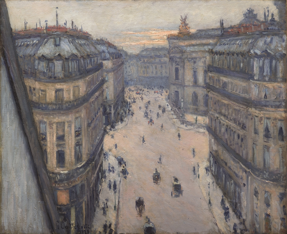 Gustave Caillebotte, The Rue Halevy, Seen from the Sixth Floor, 1878.