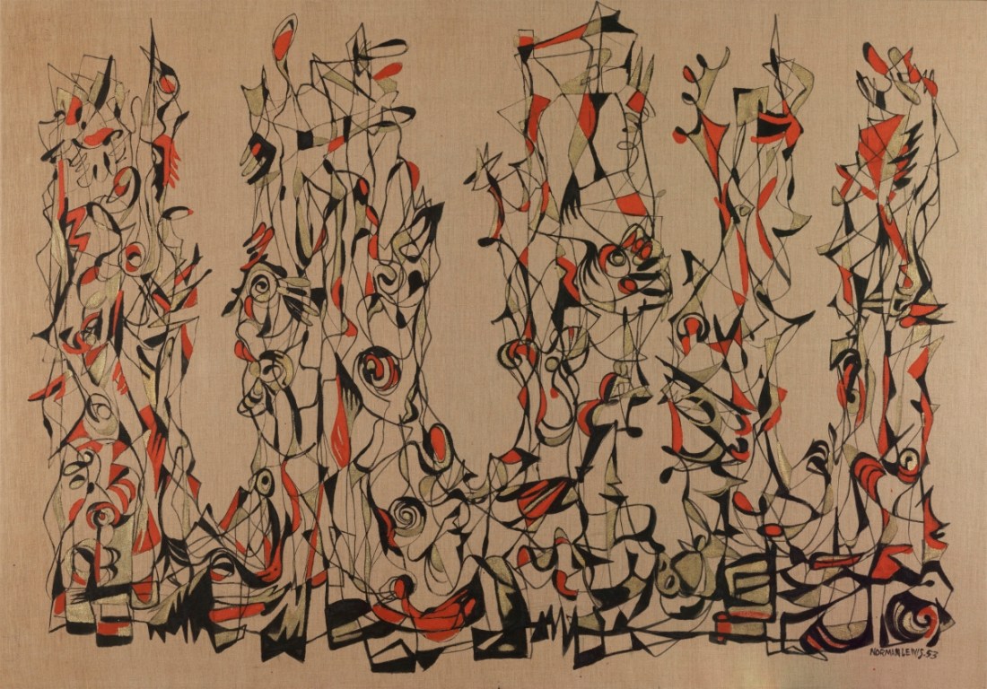 Norman Lewis, Title Unknown, 1953.