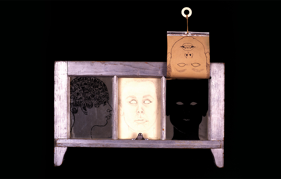 Betye Saar, Self-Window with Reflection, 1970.