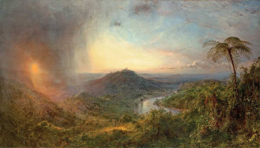 Frederic Edwin Church, Vale of St. Thomas, Jamaica, 1867.