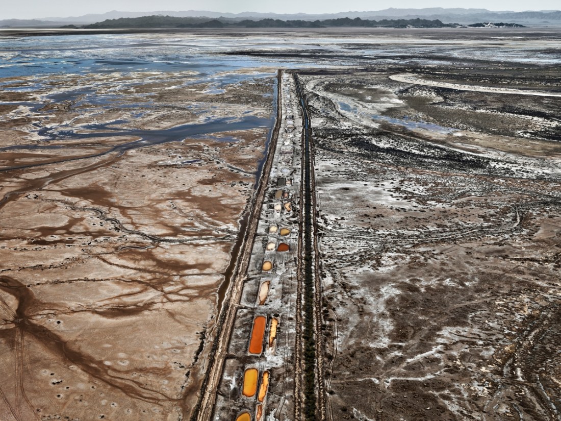 Edward Burtynsky, Colorado River Delta #9, Sonora, Mexico, 2012.