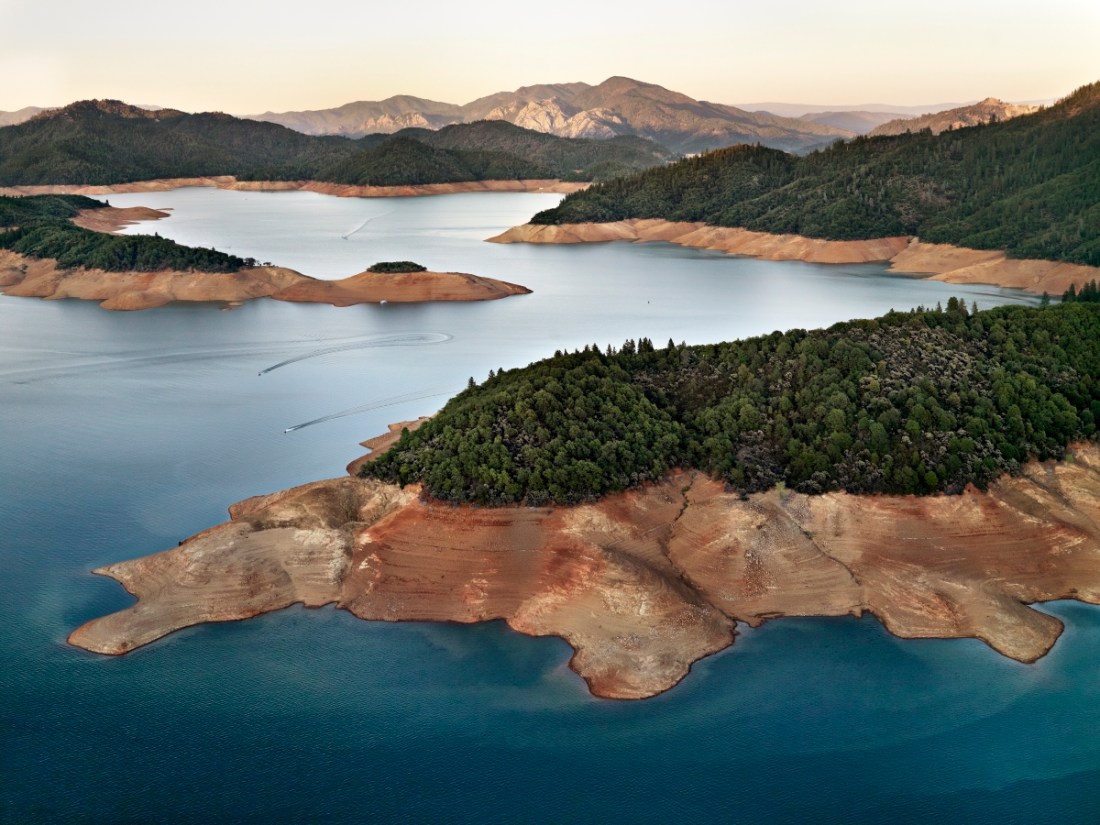 Shasta Lake Reservoir, Northern California, USA, 2009.