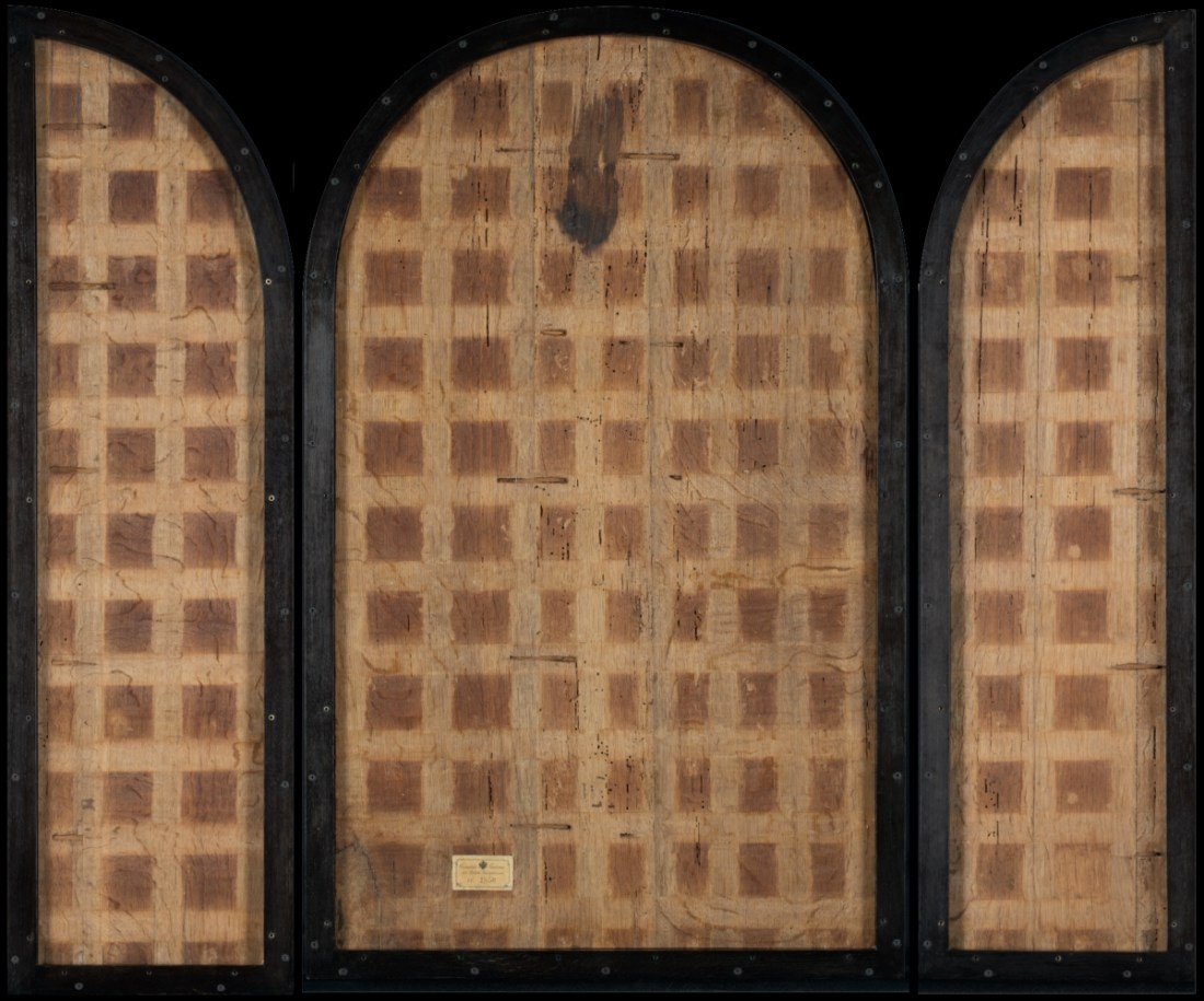 Hieronymous Bosch, St. Wilgefortis Triptych after conservation, ca. 1495-1505.