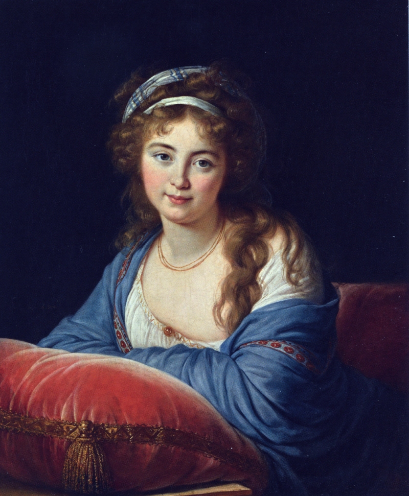 Elisabeth Louise Vigée Le Brun, Countess Ekaterina Vasilievna Skavronskaya, 1796.