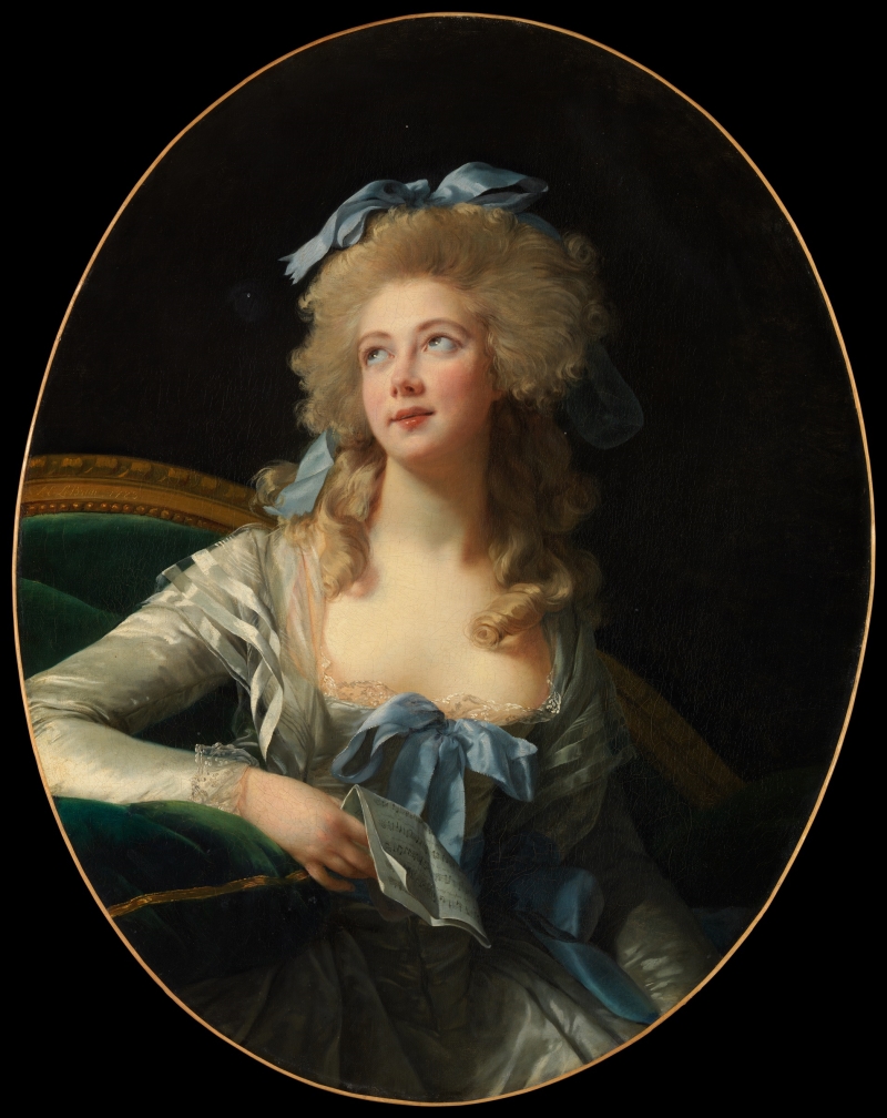 Elisabeth Louise Vigée Le Brun, Madame Grand, 1783.