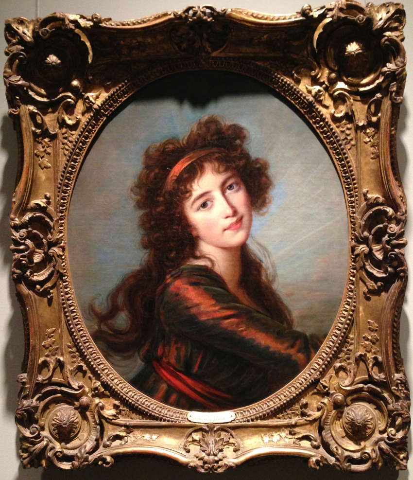 Elisabeth Louise Vigée Le Brun, The Princess von und zu Liechtenstein as Iris, 1793.