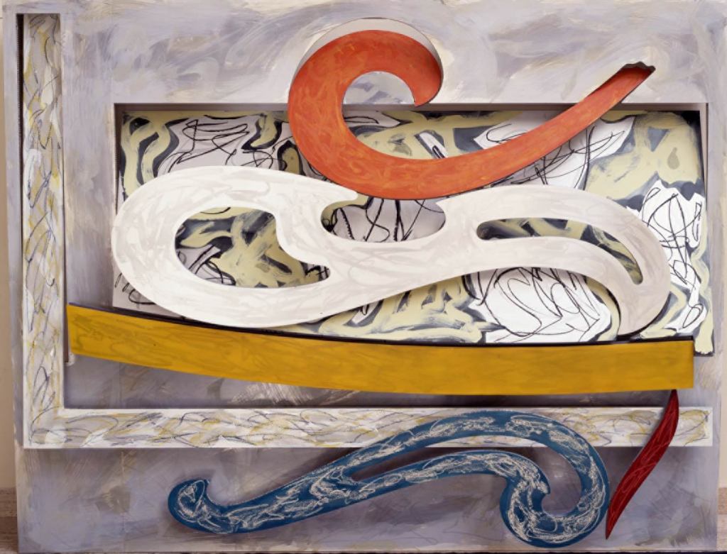 Frank Stella, Eskimo Curlew, 1976.