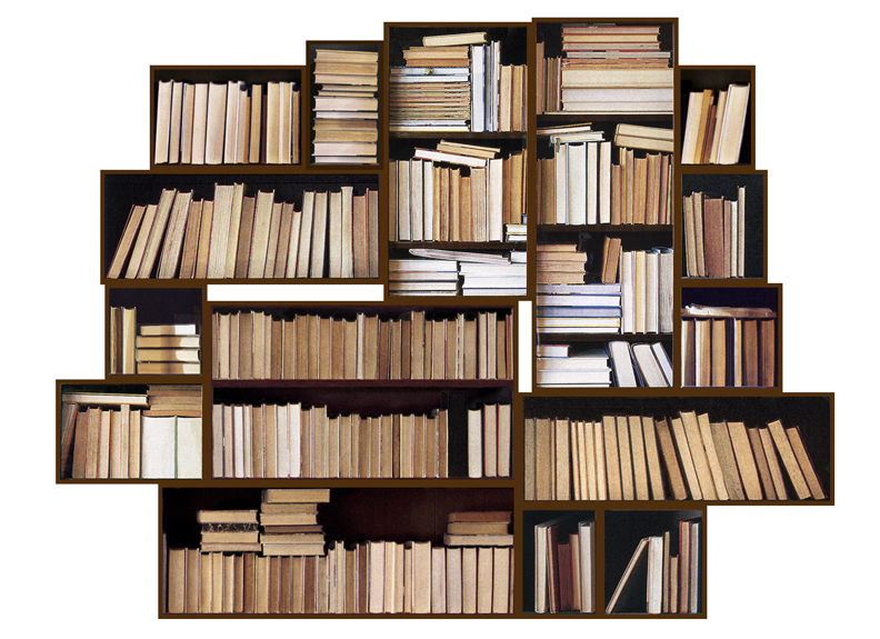 Penelope Umbrico, Embarrassing Books, 2008.