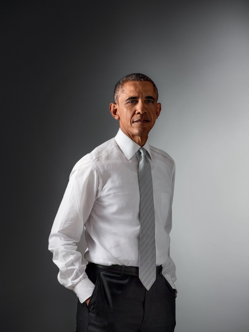 Katy Grannan, Barack Obama, 2016.