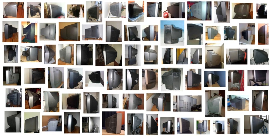 Penelope Umbrico, Image Collection 8: Sideways TVs, 2010-ongoing.