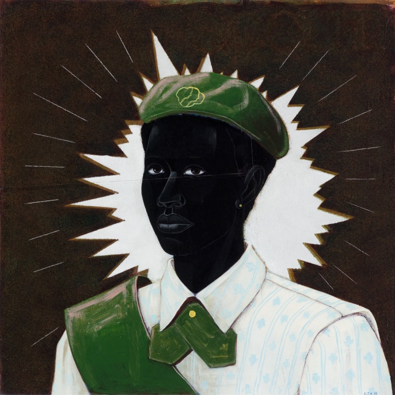 Kerry James Marshall, Scout (Girl), 1995.