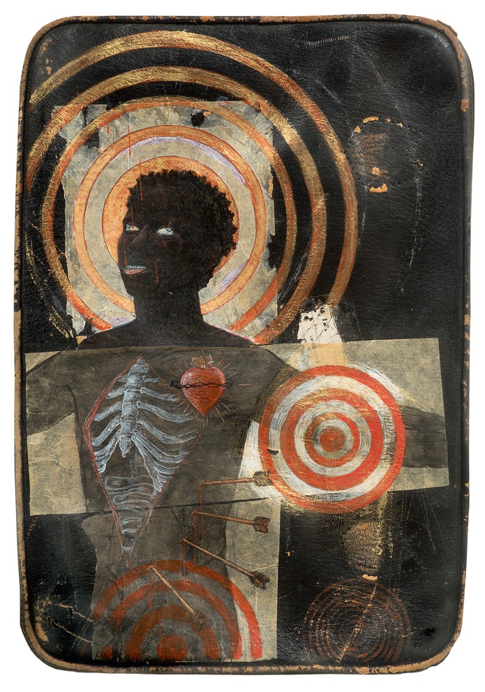 Kerry James Marshall, The Ecstasy of Communion, 1990. (Collection of Betye Saar.)