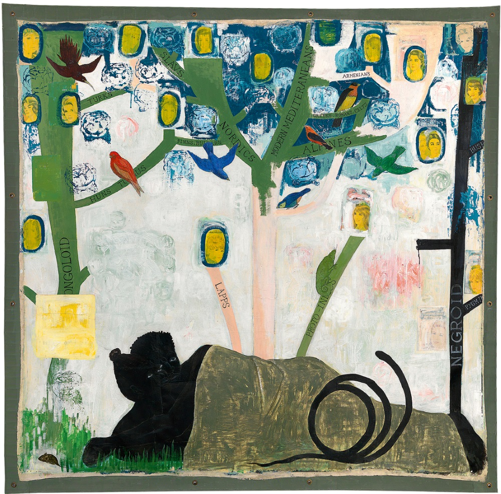 Kerry James Marshall, They Know What I Know, 1992.