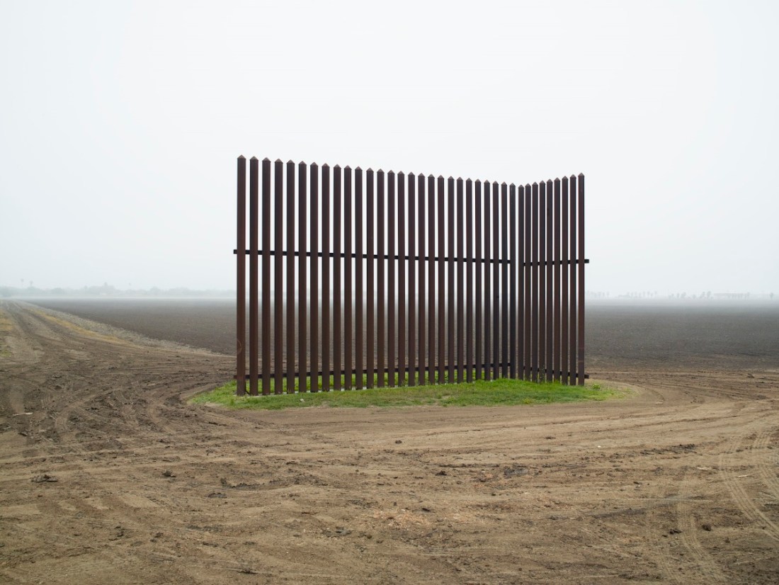 Richard Misrach, Wall, Los Indios, Texas, 2015.