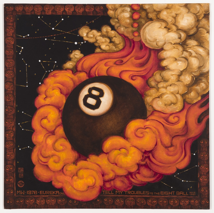 Martin Wong, Tell My Troubles to the Eight Ball (Eureka), 1978-81.