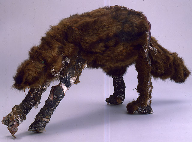 Joan Brown, Fur Rat, 1962.