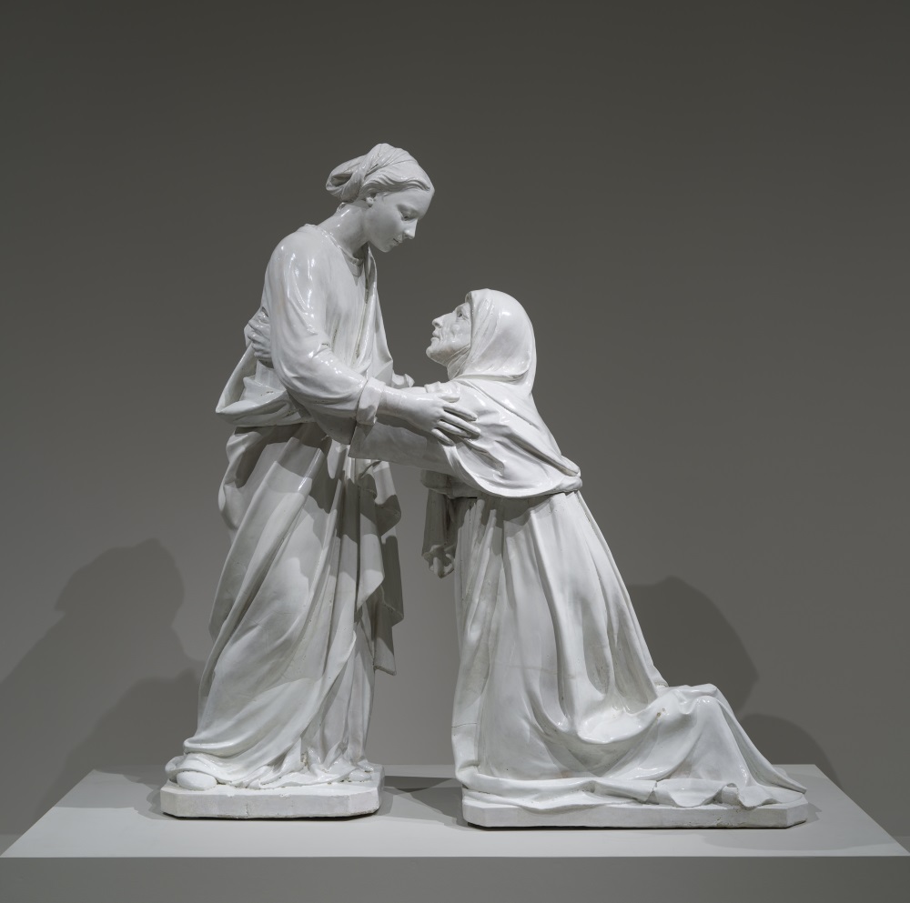 Luca della Robbia, The Visitation, about 1445.