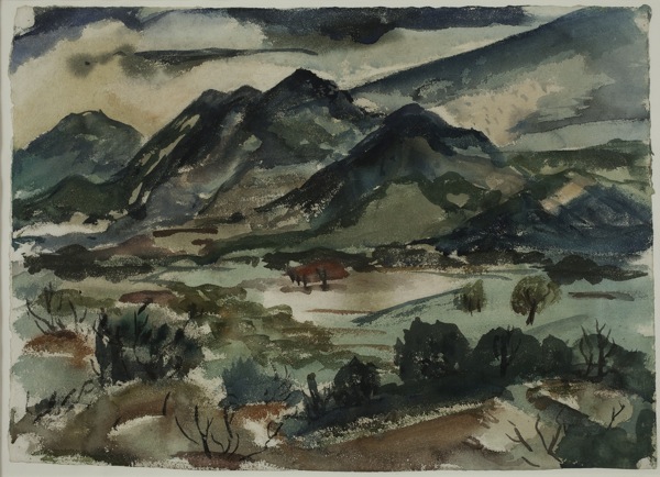 Agnes Martin, Untitled, ca. 1946.