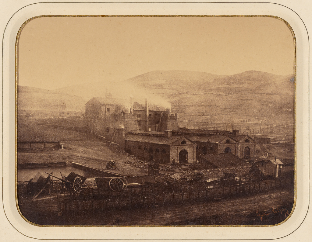 Gustuave Le Gray, Factory, Terre-Noire, 1851-55.