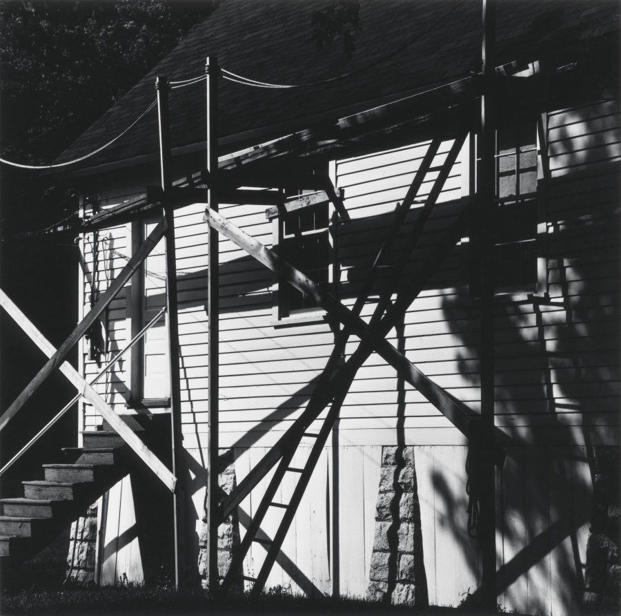 Robert C. May, Untitled [Dark  shadows on building], 1967.