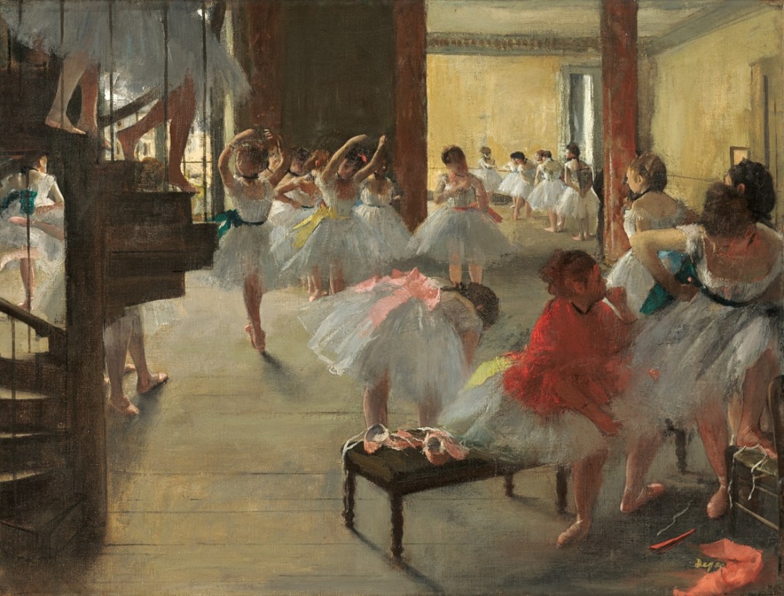 Edgar Degas, The Dance Class, c. 1873.