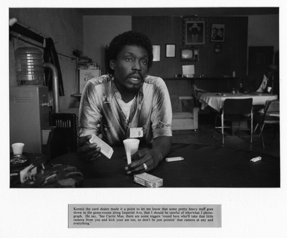 Carrie Mae Weems, from S.E. San Diego, 1982-83.