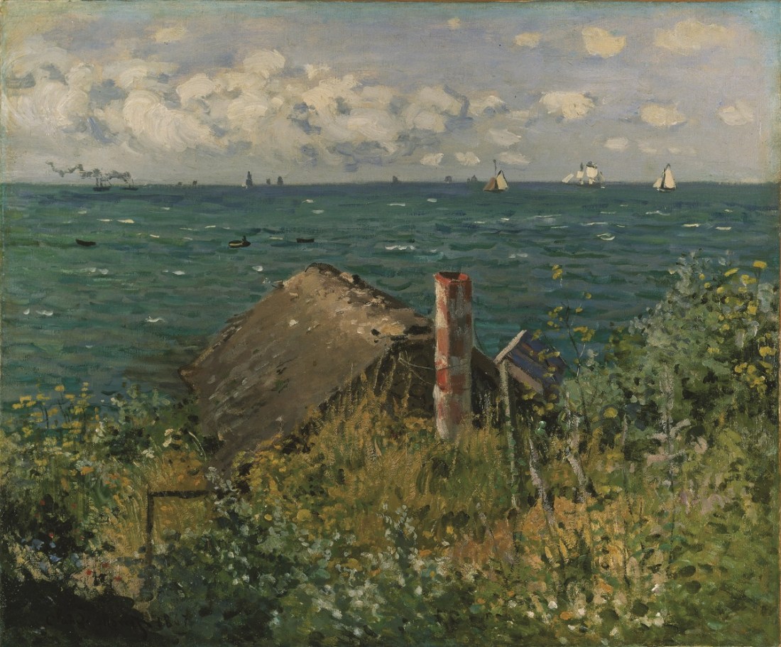 Claude Monet, A Hut at Sainte-Adresse, 1867.