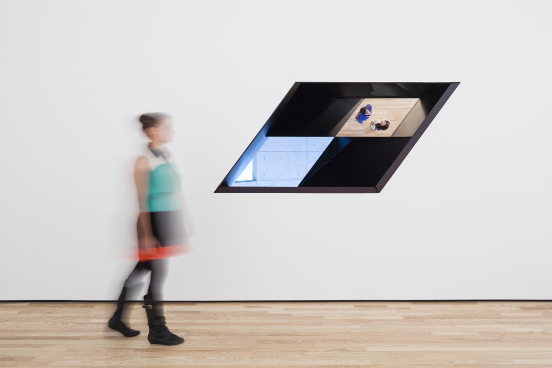 Sarah Oppenheimer, W-120301, 2012. [At the Baltimore Museum of Art.]