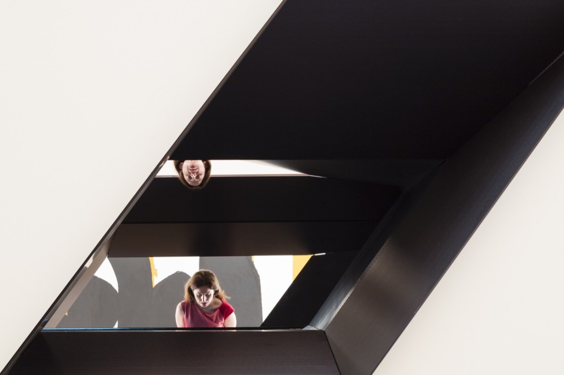 Sarah Oppenheimer, W-120301, 2012. [At the Baltimore Museum of Art.]