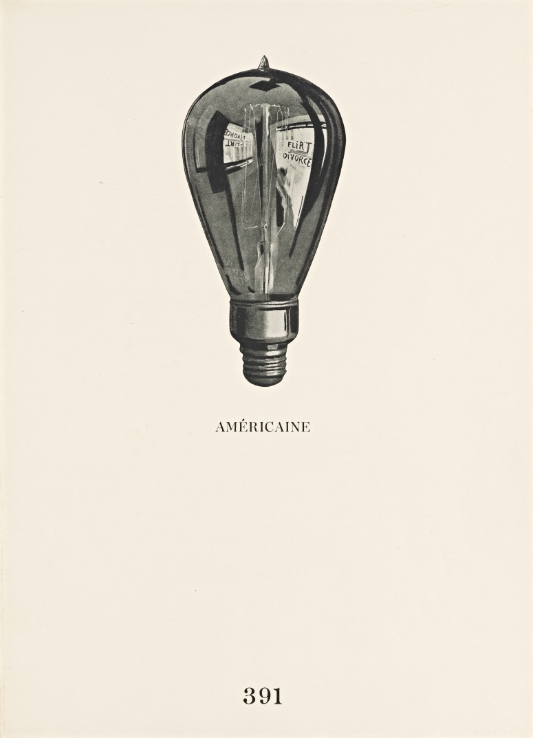 Francis Picabia. 391, no. 6. Published July 1917, New York. Edited by Francis Picabia. Printed journal with cover by Francis Picabia.