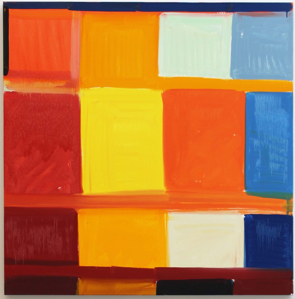 Stanley Whitney, Dance the Orange, 2008.