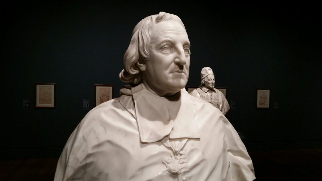 Edme Bouchardon, Cardinal Melchior de Polignac, 1731.