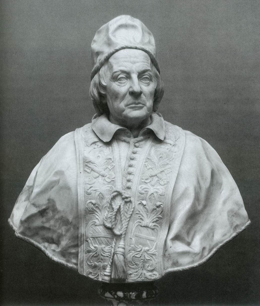 Edme Bouchardon, Clement XII Corsini, 1731.