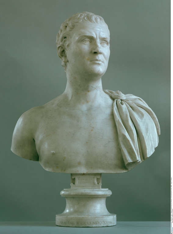 Edme Bouchardon, Baron Philipp von Stosch, 1727.