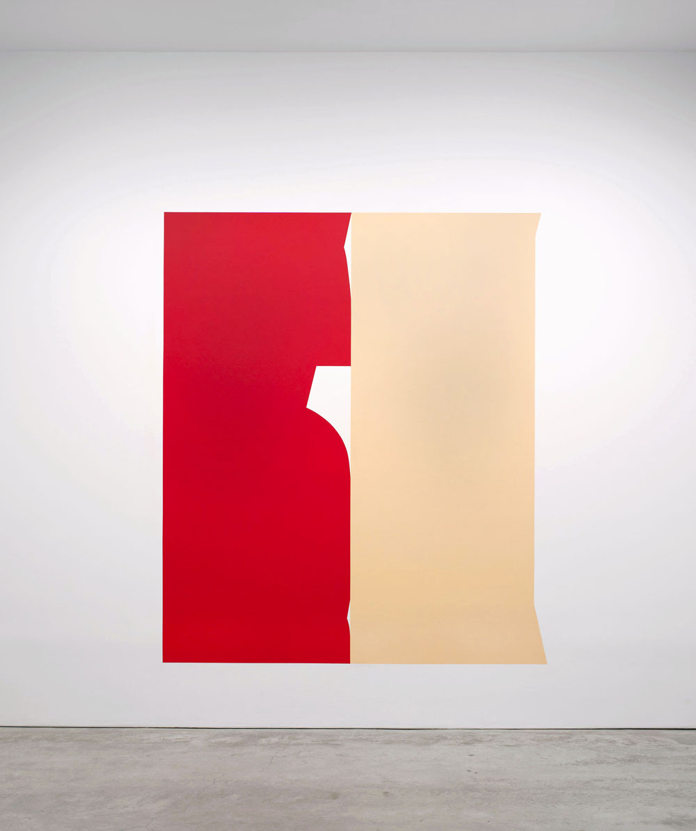 Kay Rosen, Kiss on the Cheek, 2012. 