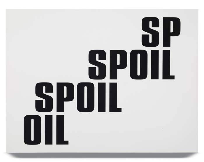 Kay Rosen, Landscape, 2014.