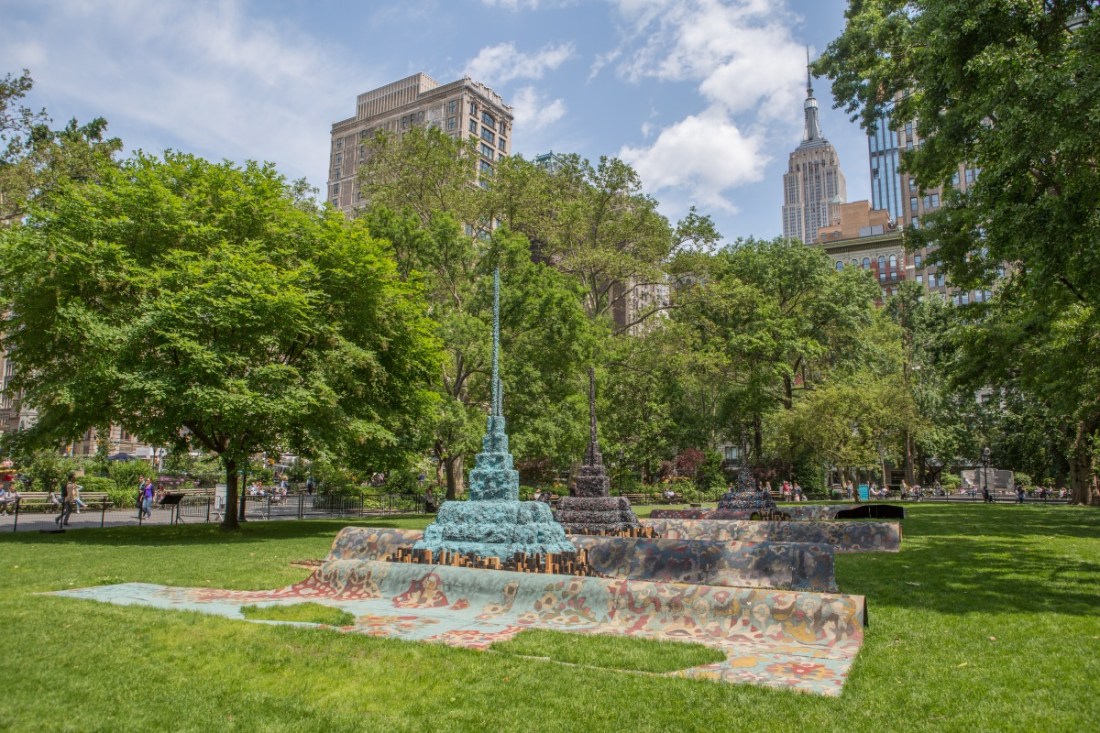 © Leonardo Drew, Courtesy Galerie Lelong & Co.